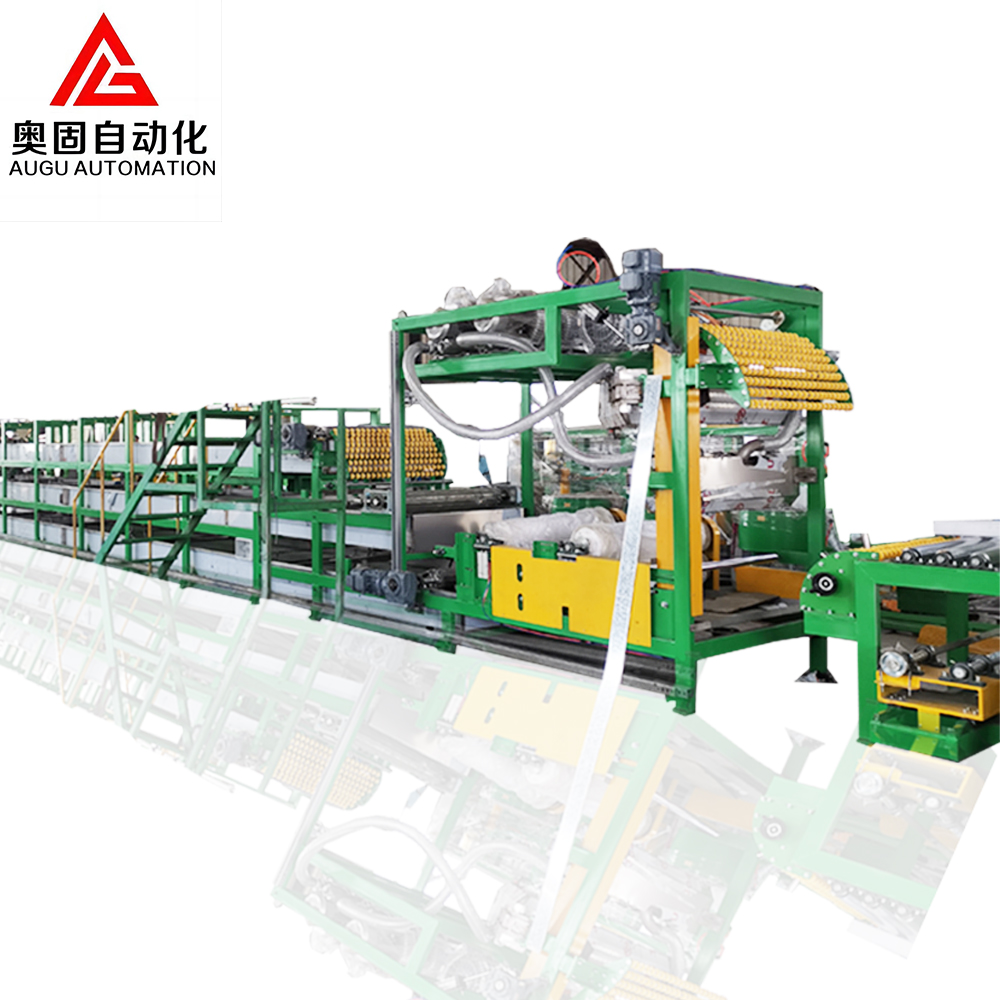 Chladicí linka na pryžové plechy Augu: Přizpůsobitelné, vysoce kvalitní a nákladově efektivní!